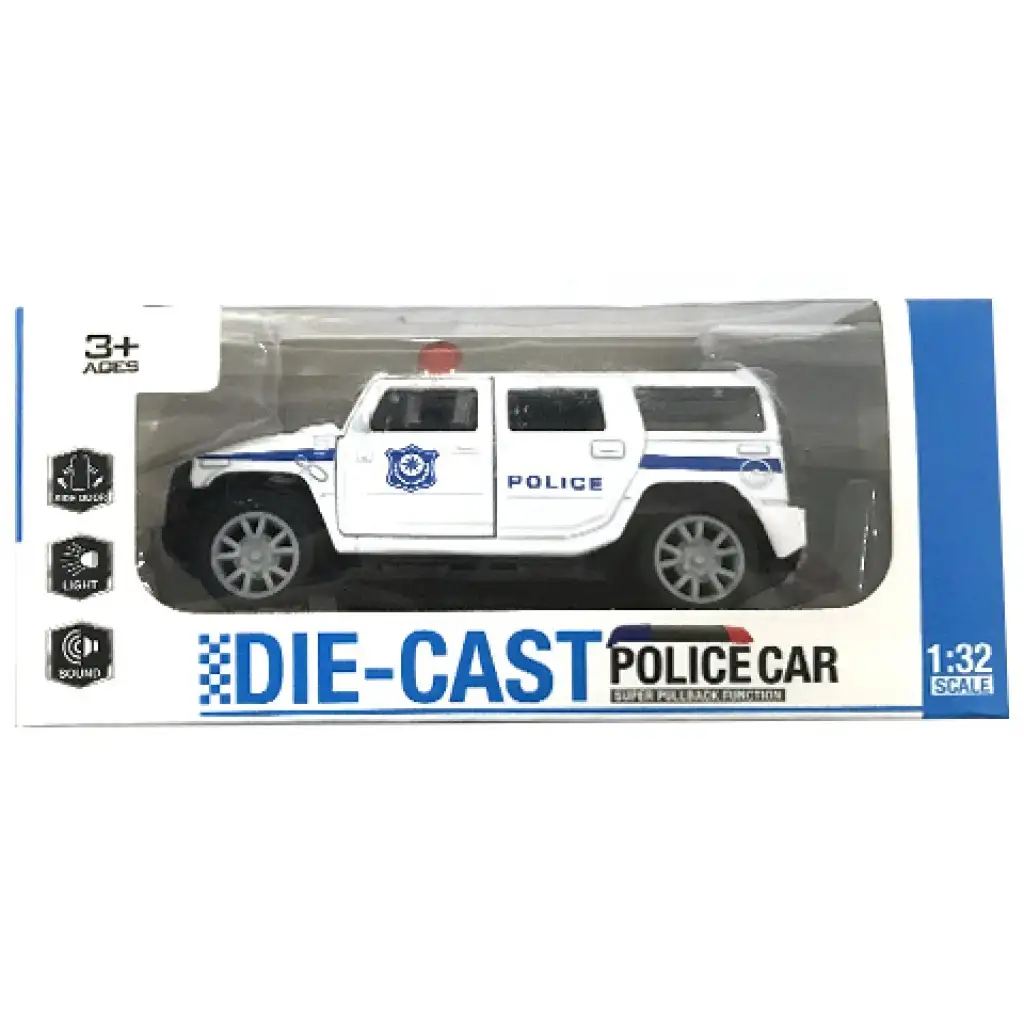 Hátrahúzós Hummer kisautó fénnyel és hanggal 1/32 többféle változatban kép 2