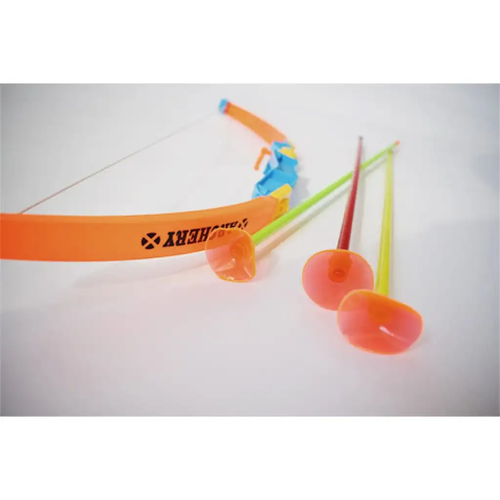 Íj szett tapadókorongos nyílvesszőkkel 37cm kép 3