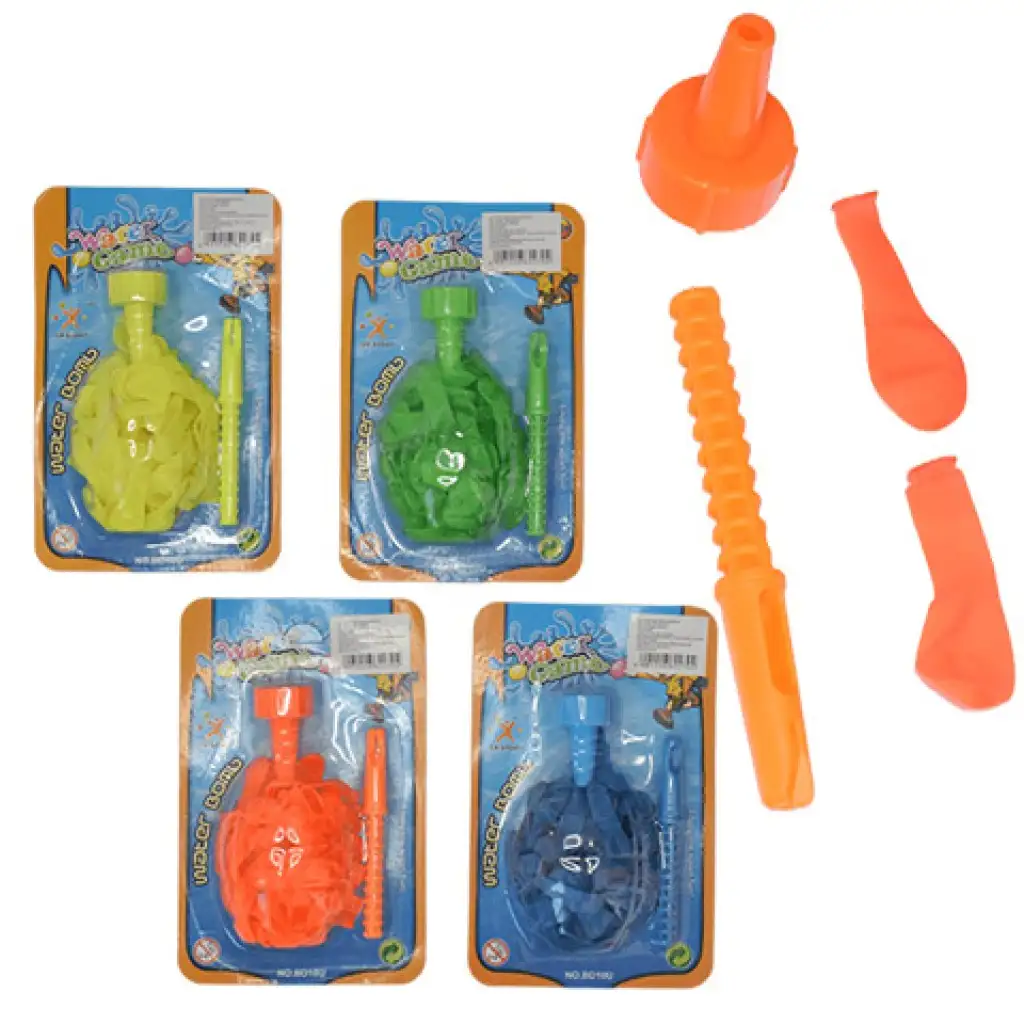 60 db-os vízibomba szett csapra erősíthető szűkítővel többféle színben kép 7