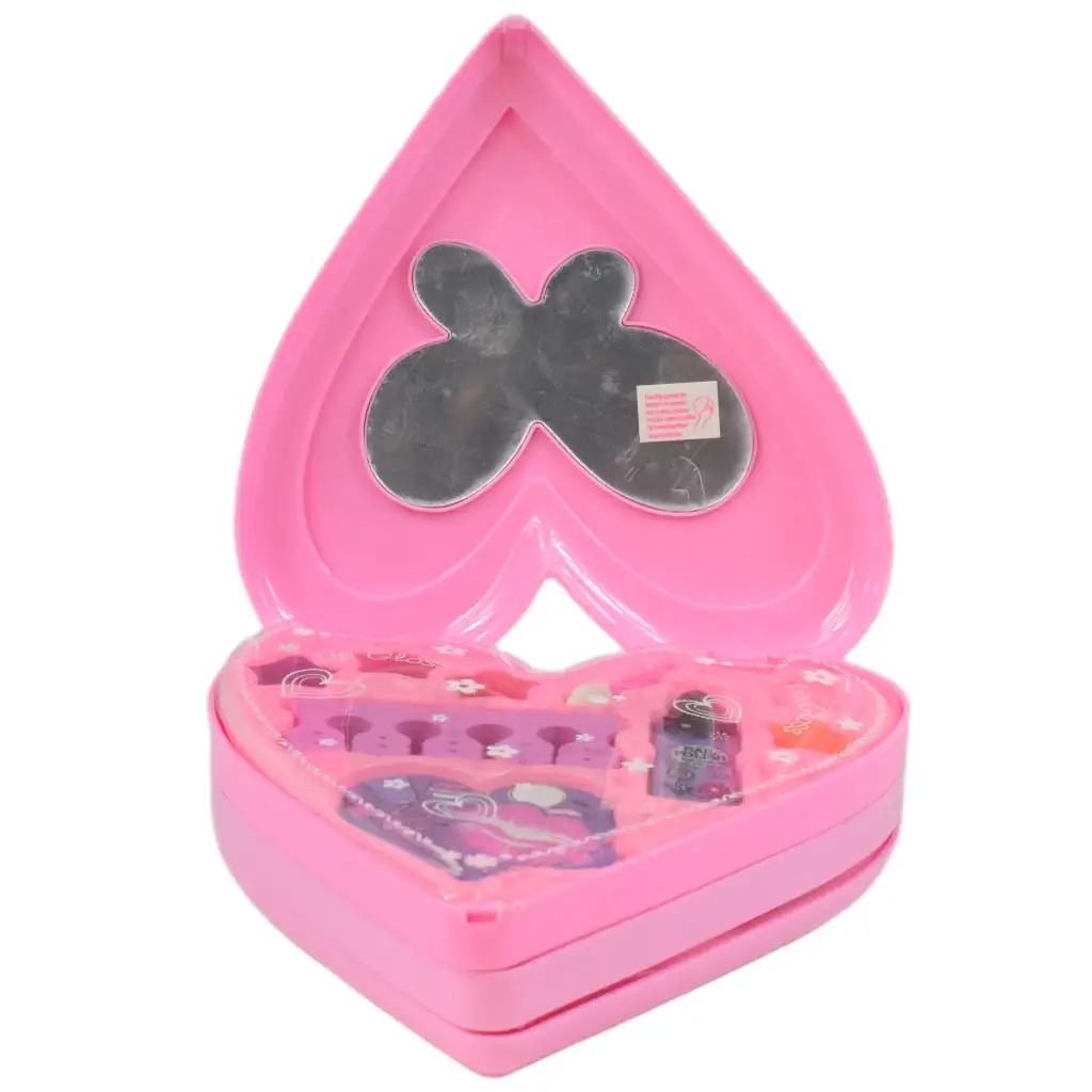 S&Lí Cosmetics: Prémium smink és köröm paletta szívalakú háromszintes dobozban kép 3