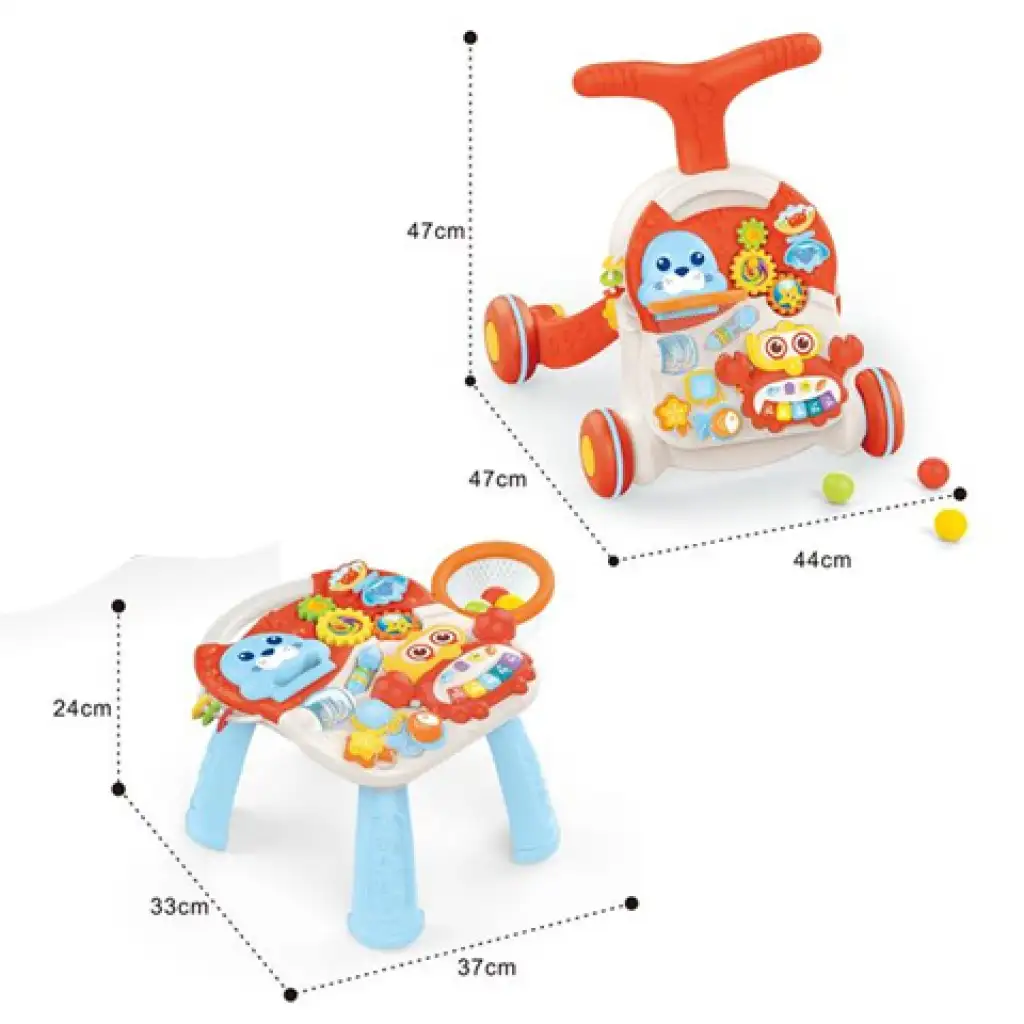 2az1-ben járássegítő és készség fejlesztő asztal kép 2