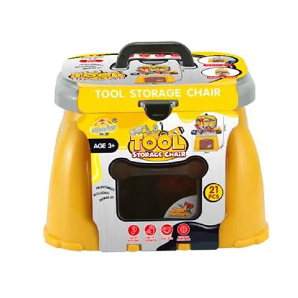 Barkács asztal szett hordozható ülőkében 32x35,5x23cm