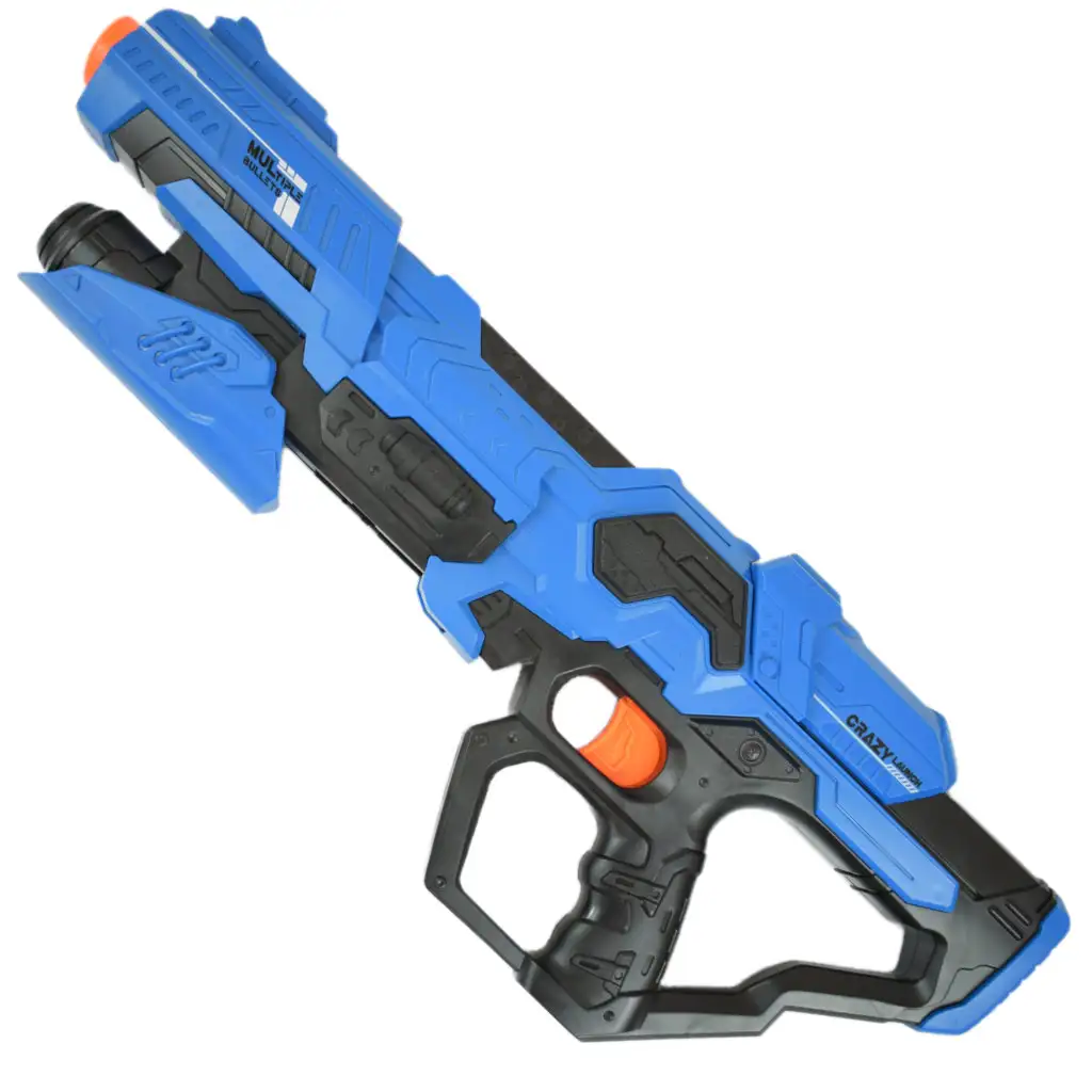 Frantic Launcher: Szivacslövő fegyver 10 méteres lövő távolsággal és töltényekkel 49cm kép 2