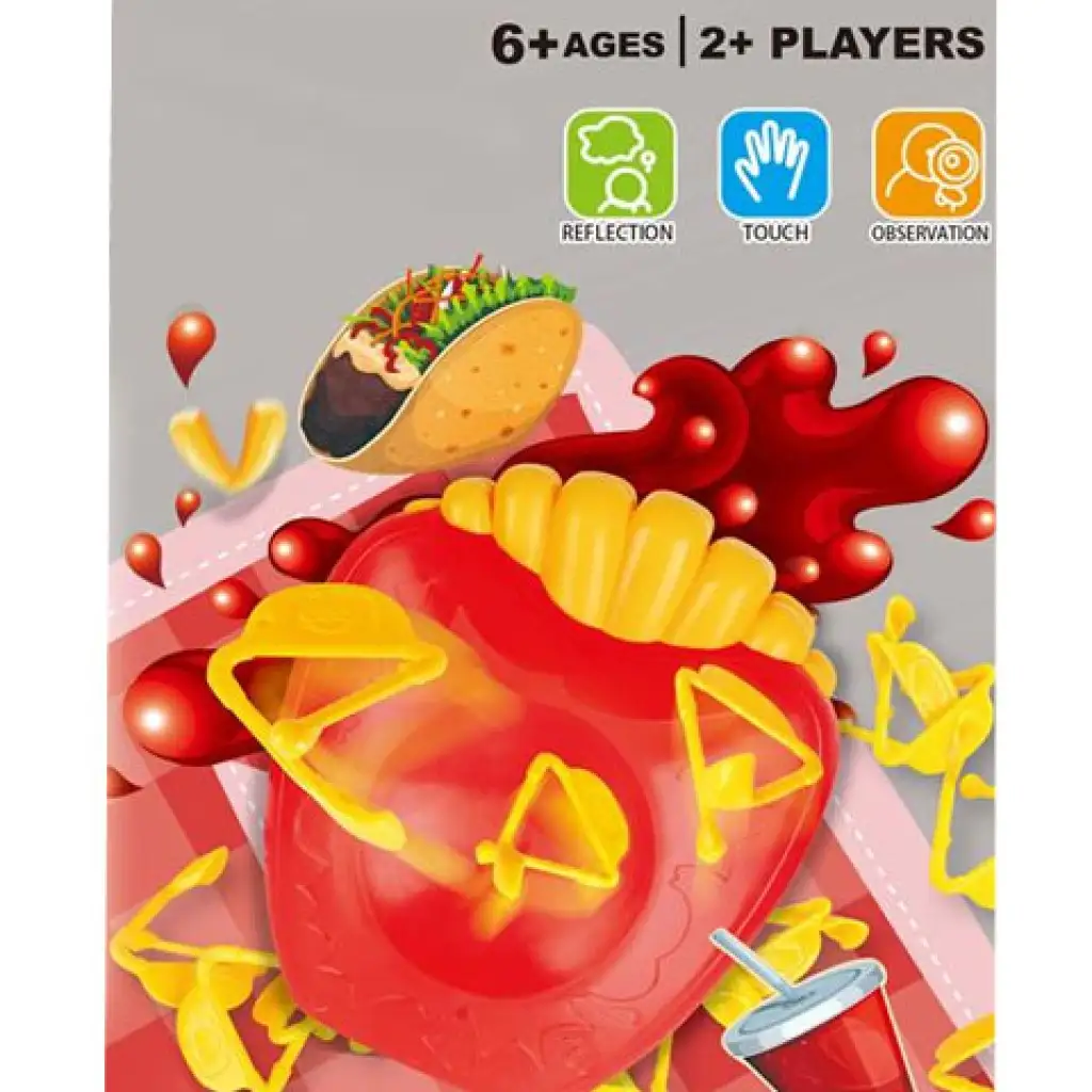 Ugráló sültkrumpli családi társasjáték kép 2