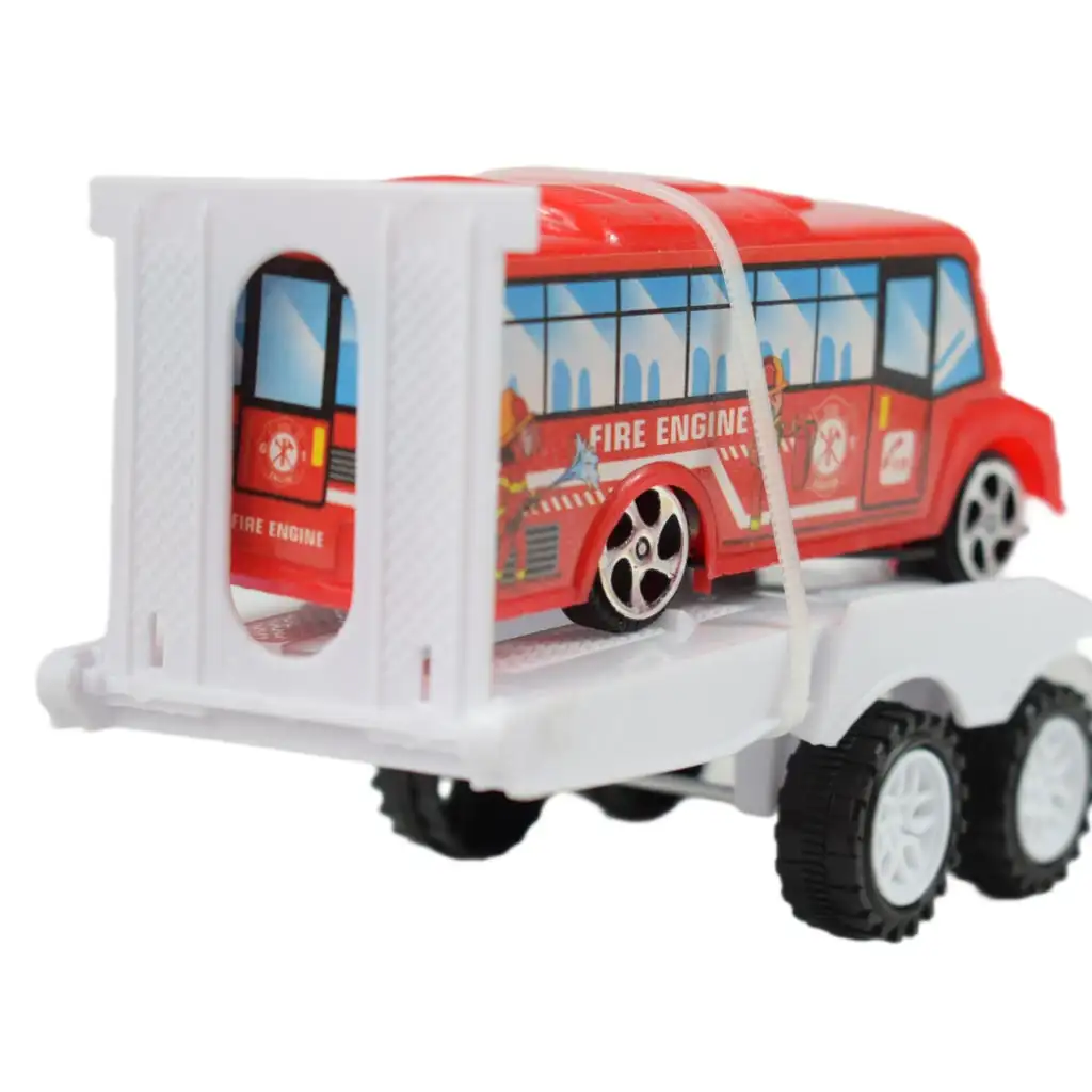 Fire Engine: Tűzoltókamion járművekkel 40cm kép 4