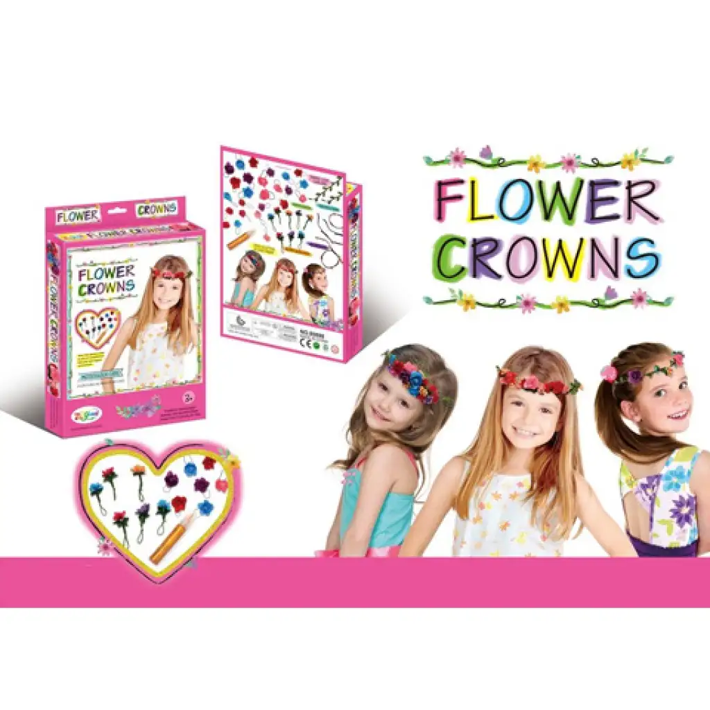 DIY virágos hajdísz készítő szett kép 2