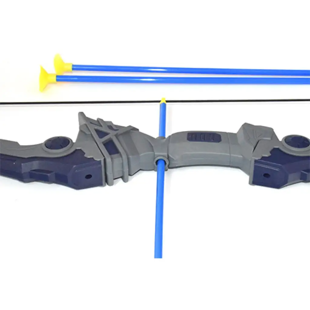 Íj szett tapadókorongos nyílvesszőkkel 61cm kép 4