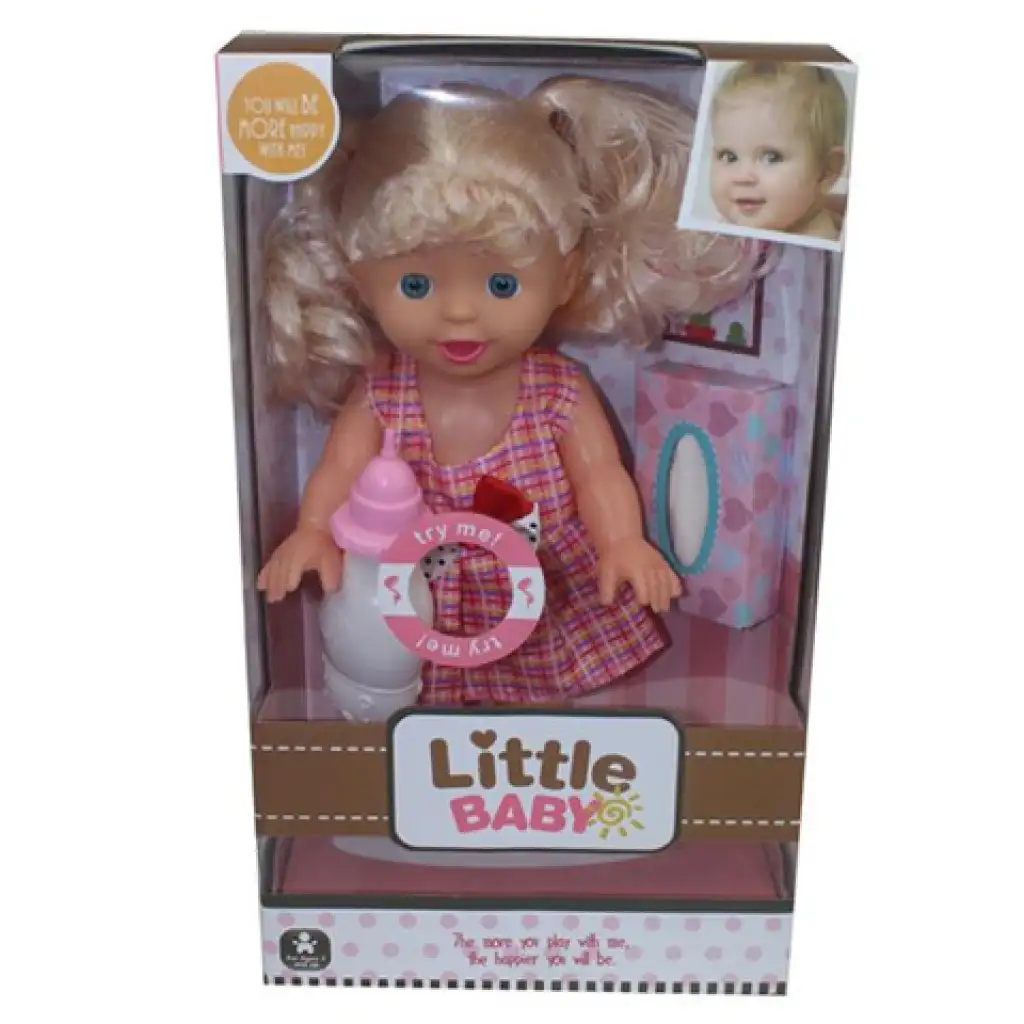 Copfos baba kiegészítőkkel és hanggal