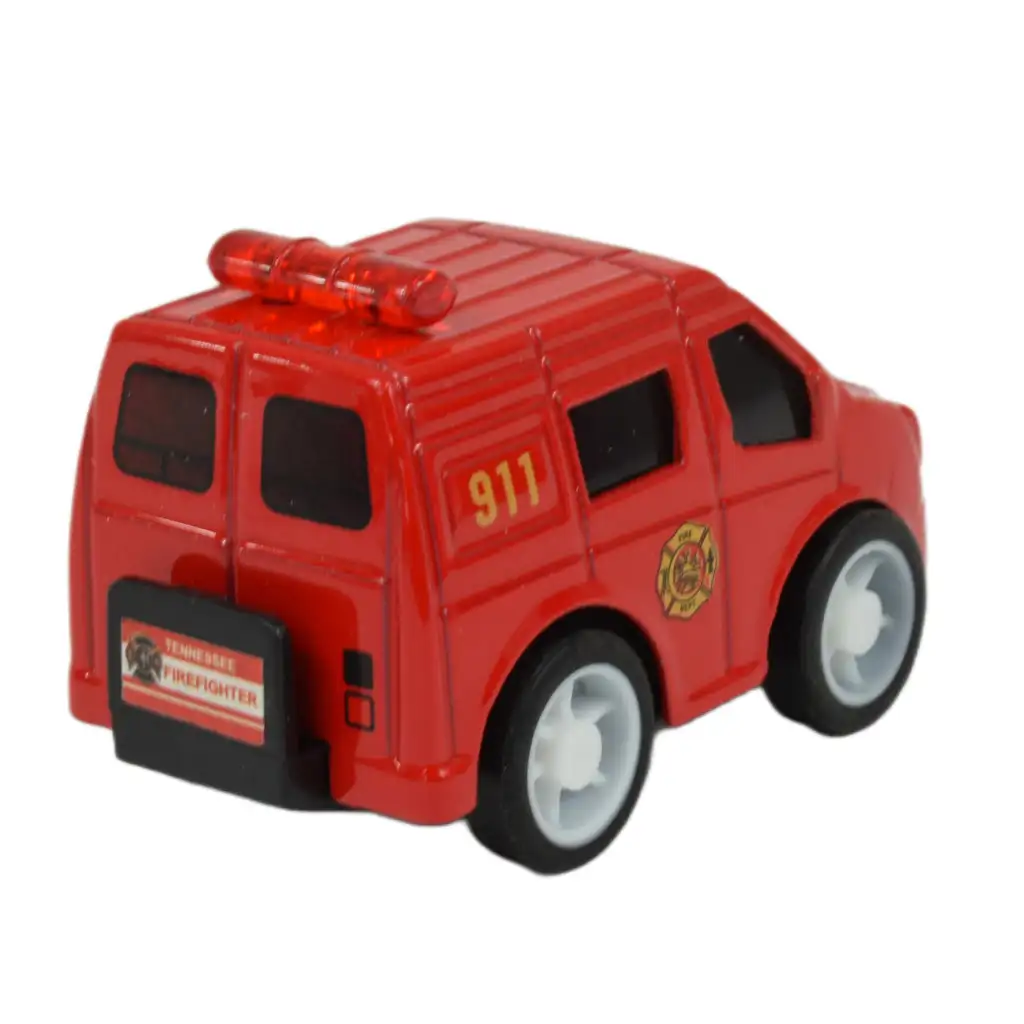 Alloy Car: Tűzoltósági autó többféle változatban 5cm kép 5