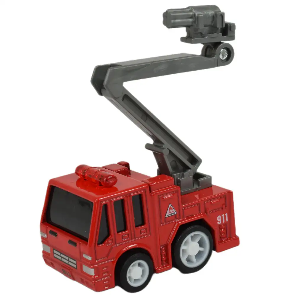 Alloy Car: Tűzoltósági autó többféle változatban 5cm kép 6