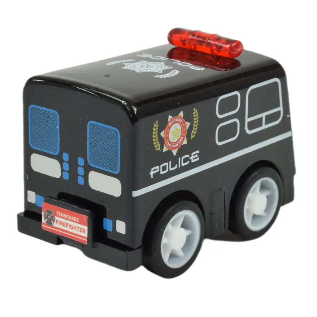 Alloy Car: Rendőrségi autó többféle változatban 5cm kép 3