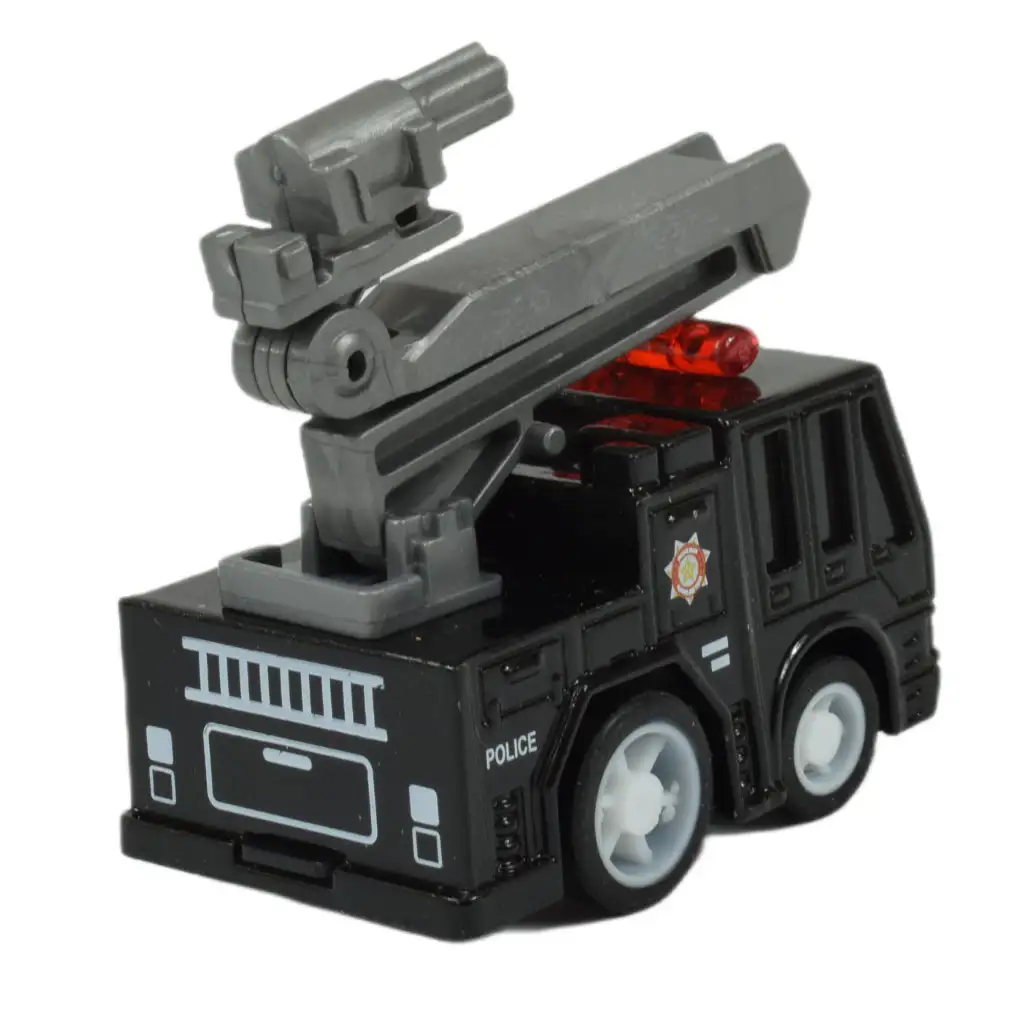 Alloy Car: Rendőrségi autó többféle változatban 5cm kép 5