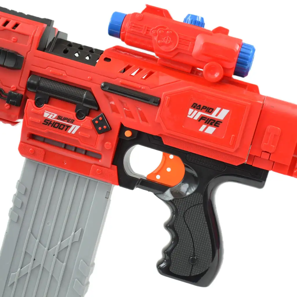 Sniping: Elektromos átalakítható óriás szivacslövő fegyver töltényekkel és céltáblával 79cm kép 12