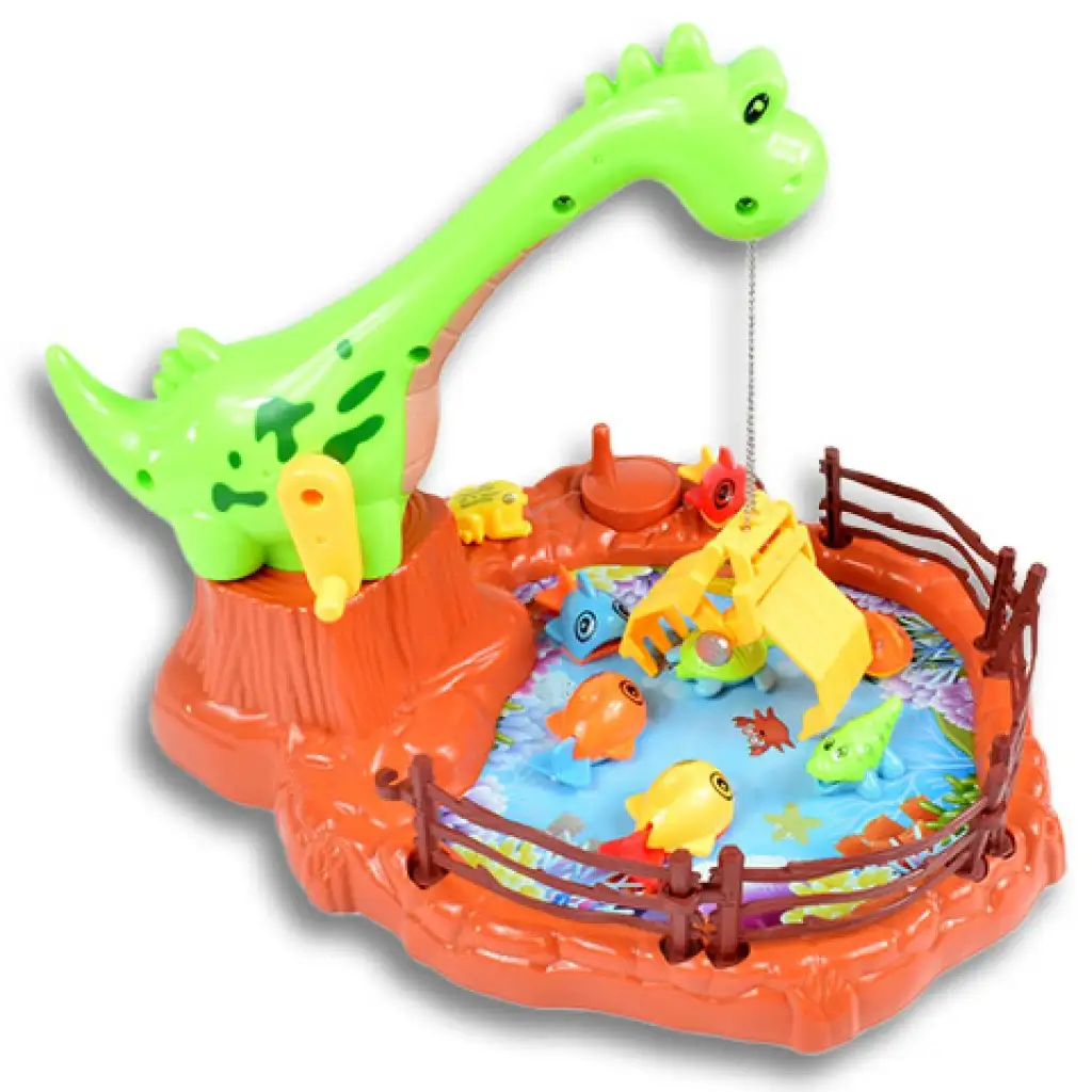 Dínó Peca darus horgászjáték halakkal kép 2