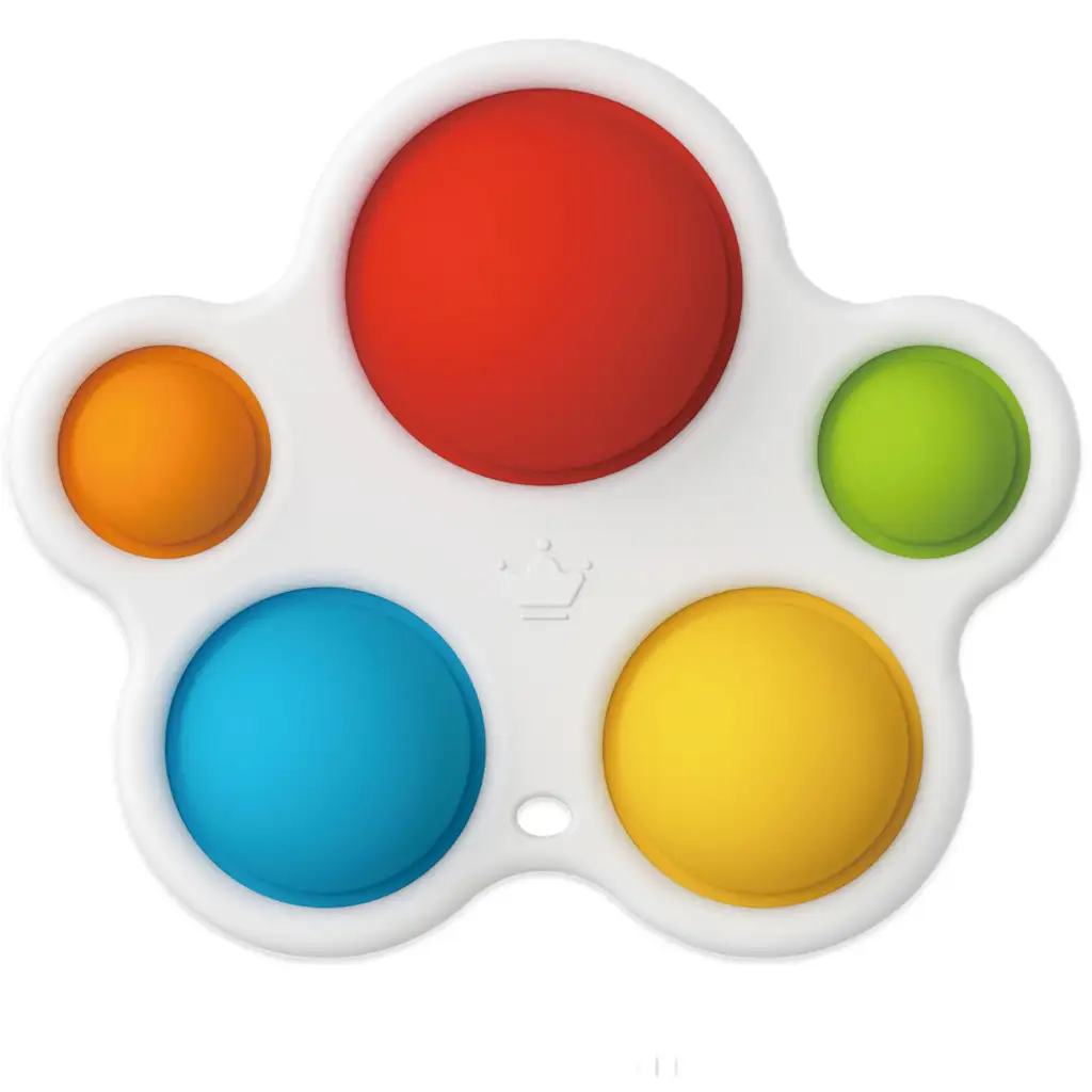 Happy World: Pop-it színes készségfejlesztő játék kép 2