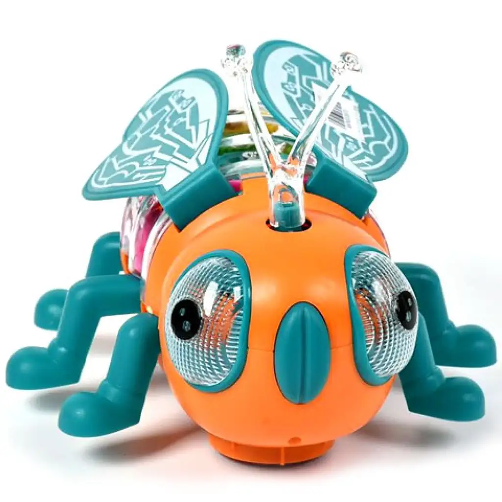 Bee a boldog méhecske fénnyel és mozgó funkcióval 17cm kép 3