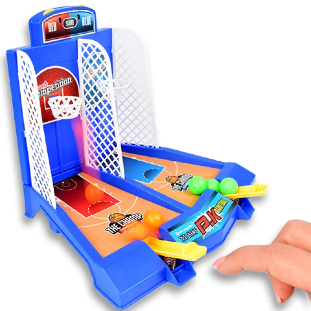 Asztali kosárlabda bajnokság játékszett kilövővel kép 2