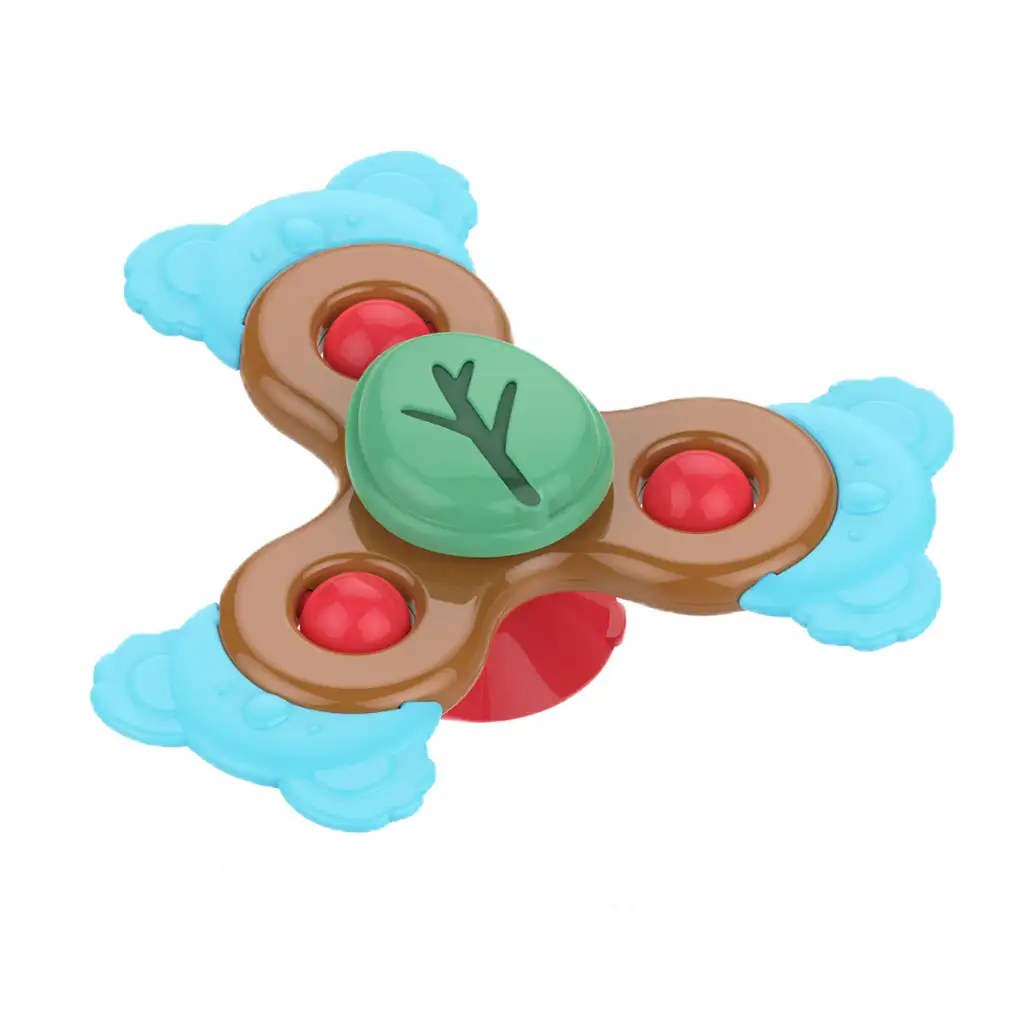 Happy World: Baby spinner 3db-os állatos készségfejlesztő játékszett kép 3