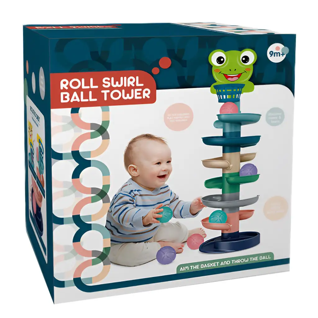 Ball Tower: Vidám állatos golyópálya többféle változatban 73x22cm 1db kép 3