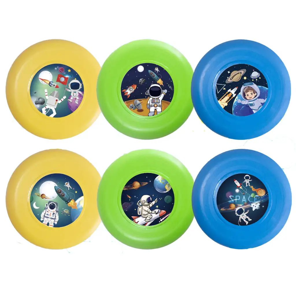 Űrutazás frizbi többféle változatban 23cm