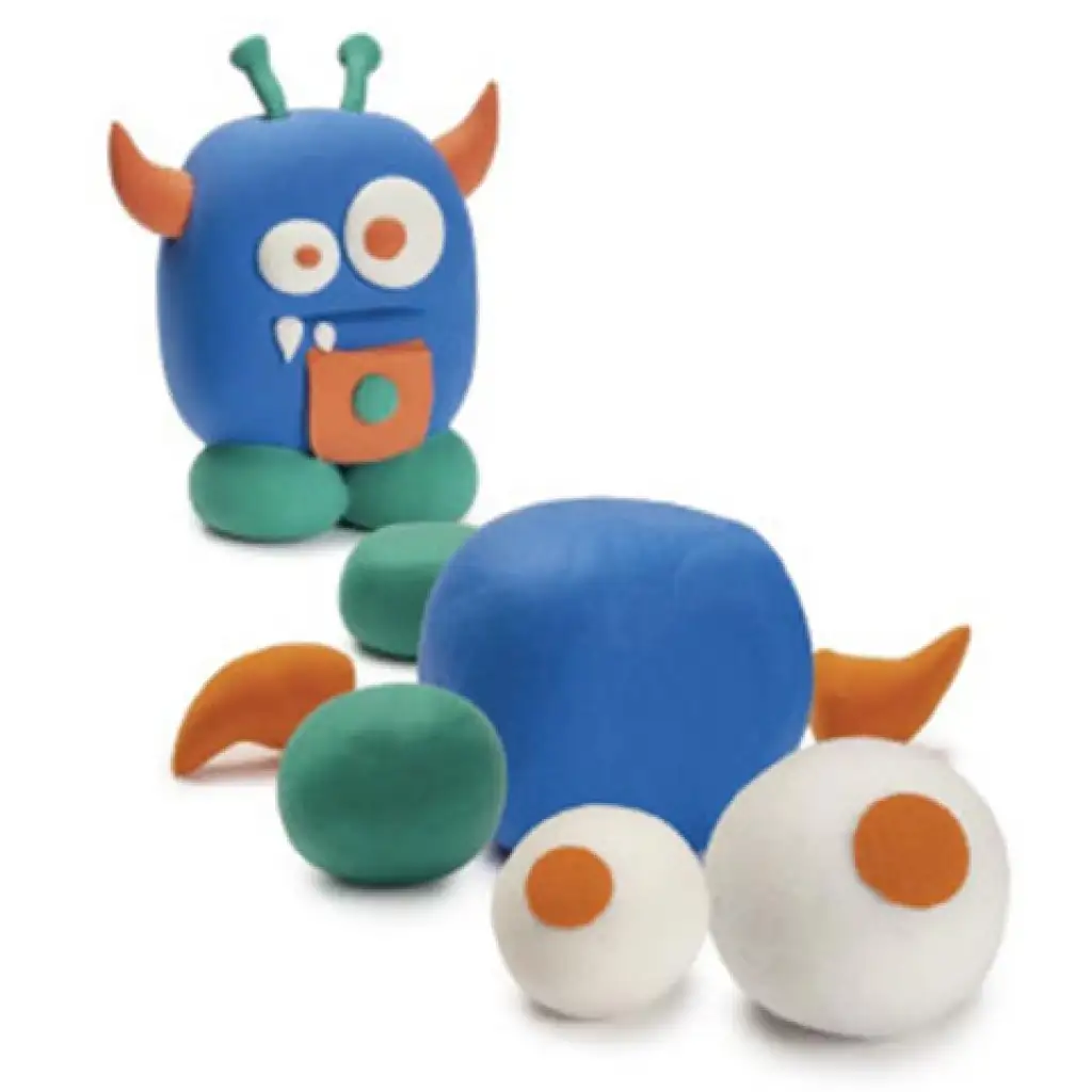 Modelight Maxi Play Box Űrlények gyurma szett - Carioca kép 2