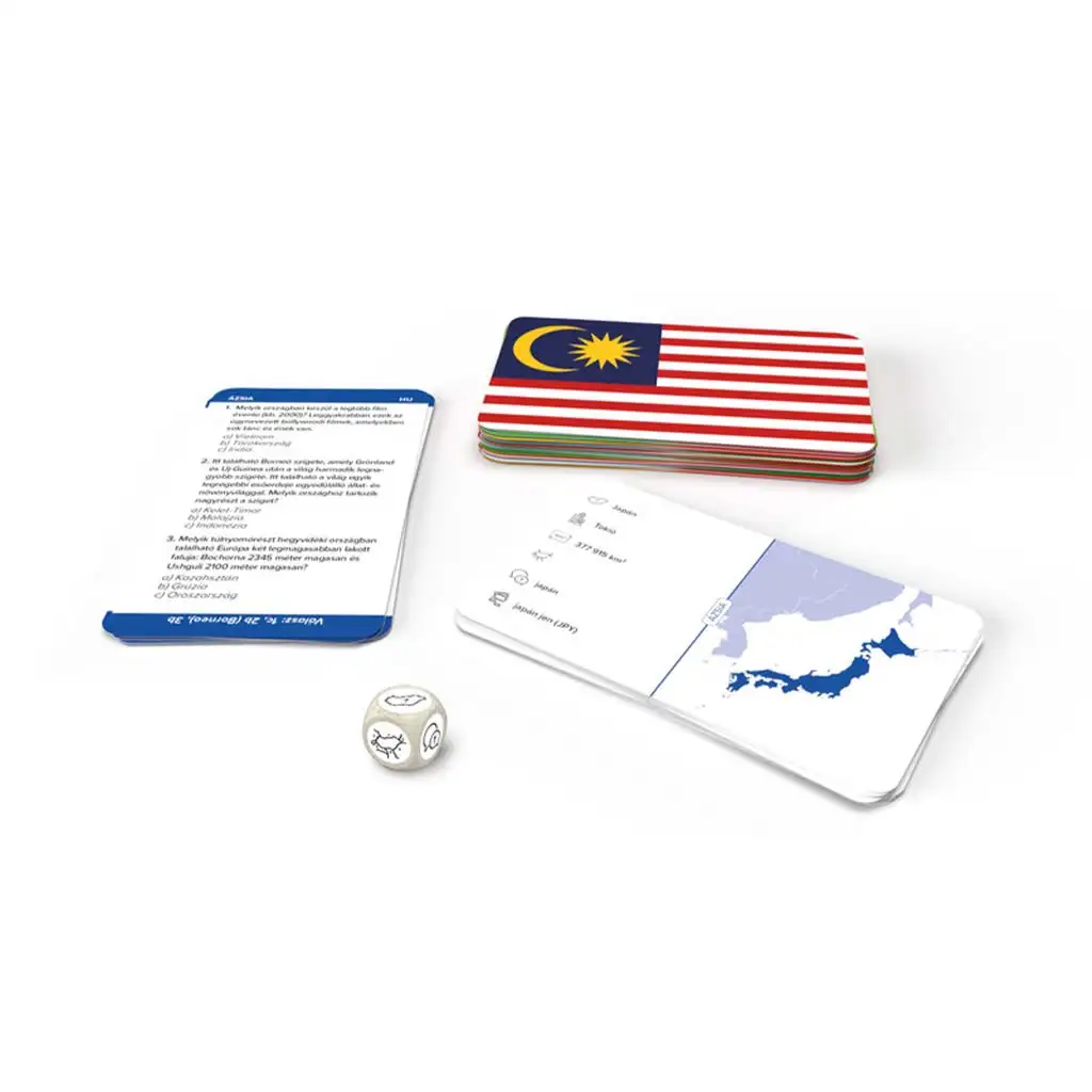 Móka és zászlók - Ázsia társasjáték kép 3