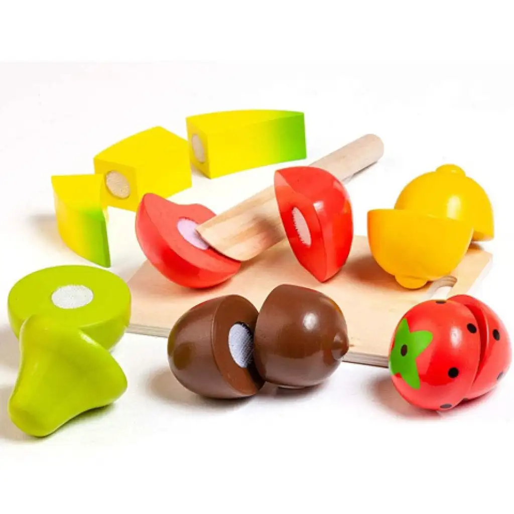 Molto: Fa gyümölcsszett tálcával 9db-os kép 4