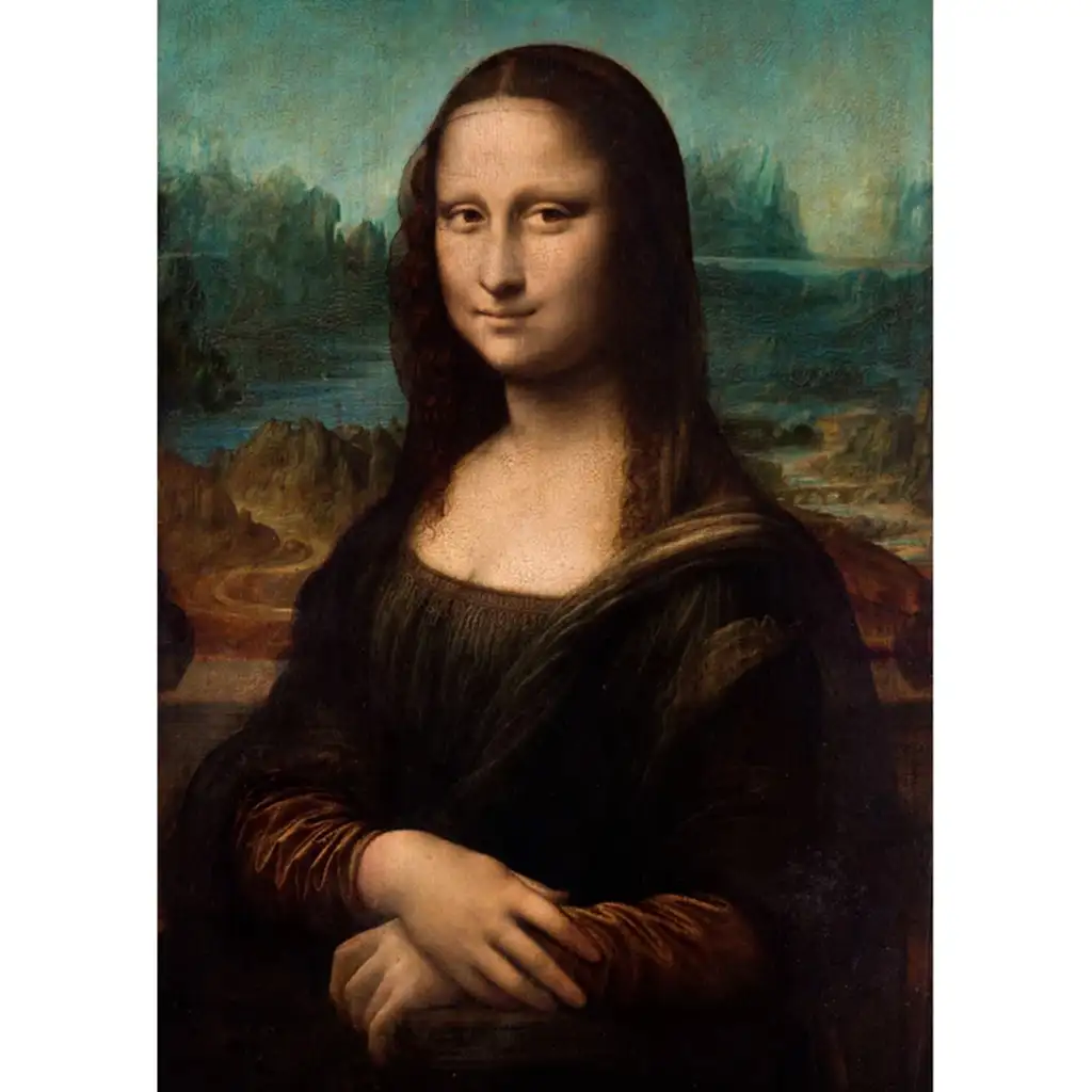 Museum Collection: Leonardo da Vinci - Mona Lisa 1000db-os puzzle - Clementoni kép 2