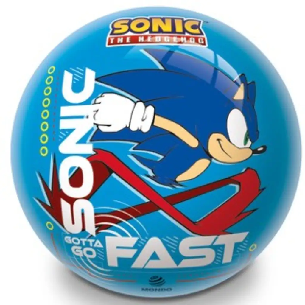 Sonic a sündisznó Bio Ball gumilabda 14cm-es - Mondo Toys kép 2