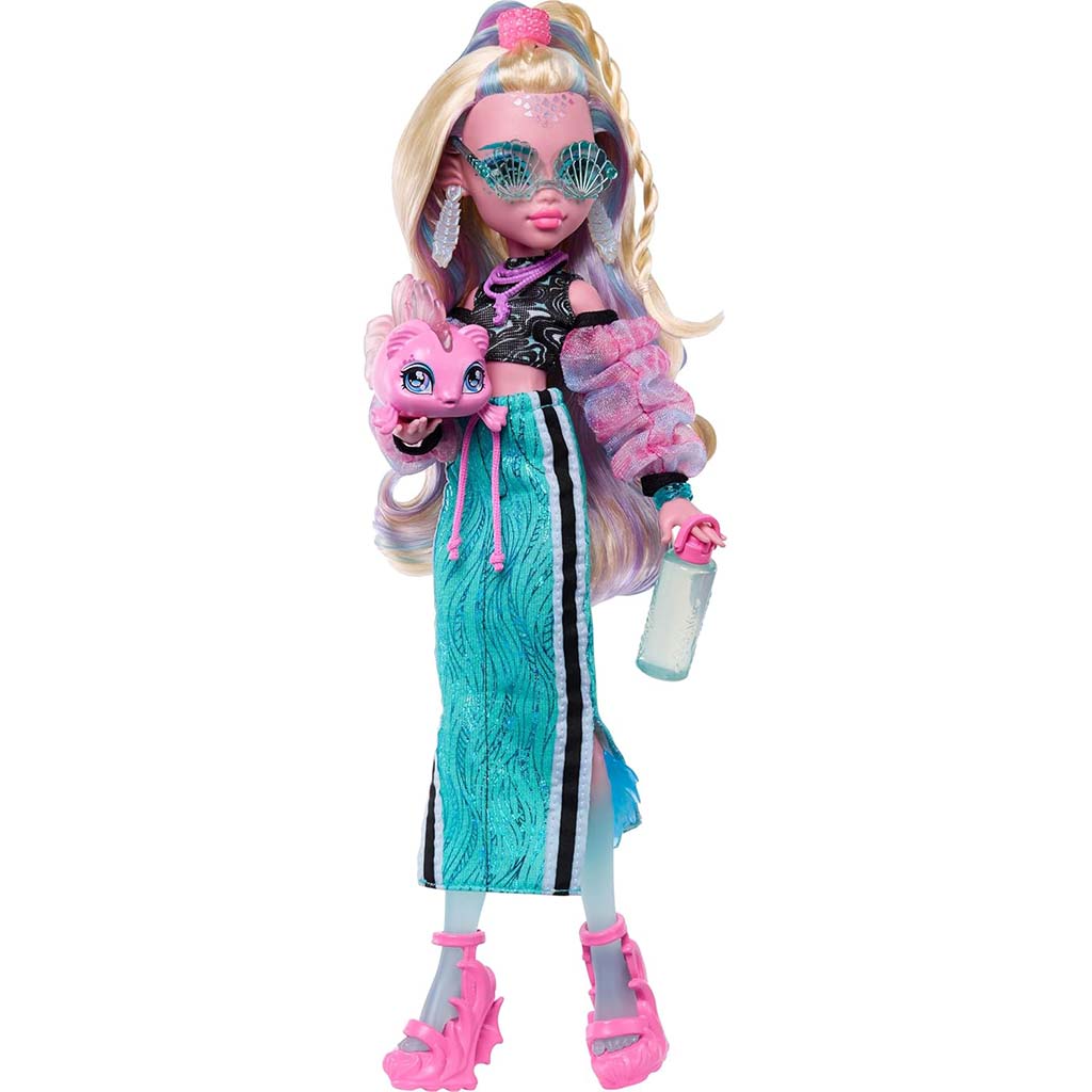 Monster High Lagoona Blue baba kiegészítőkkel - Mattel kép 4