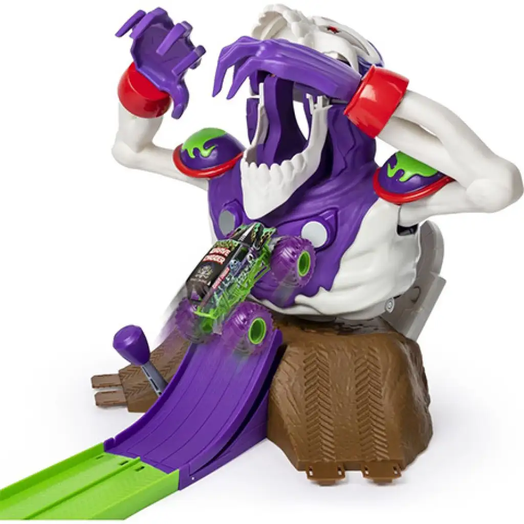 Monster Jam: Grim Take Down pályaszett fényekkel és hangokkal - Spin Master kép 3