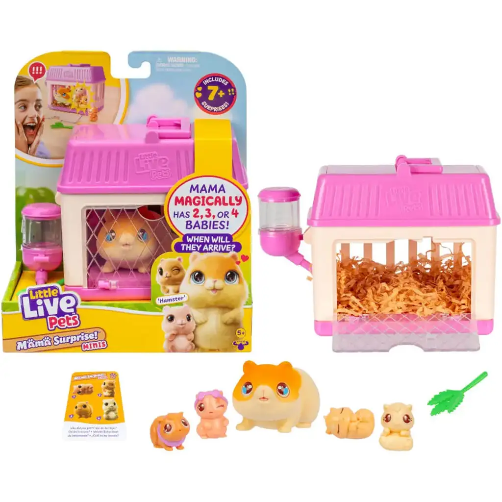 Little Live Pets: Hörcsög mama és kicsinyei kép 2
