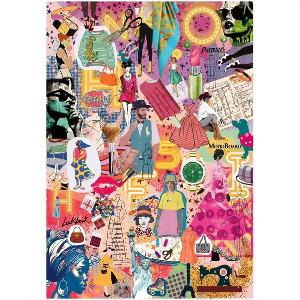 More is More: Divat és dizájn HQC 1000db-os puzzle - Clementoni kép 2