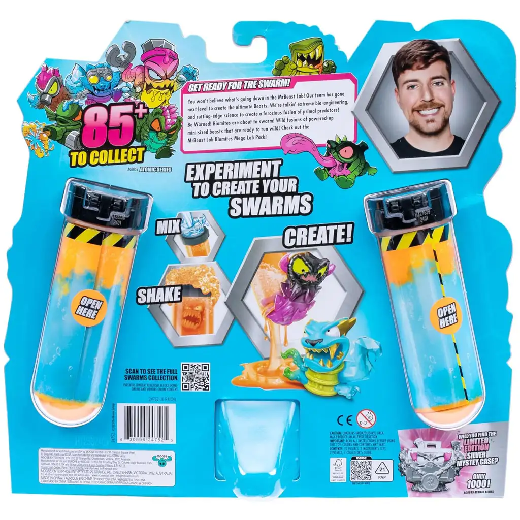 Mr. Beast: Lab Swarms Nagy Szörnylabor 12 db-os szett 2. széria kép 3