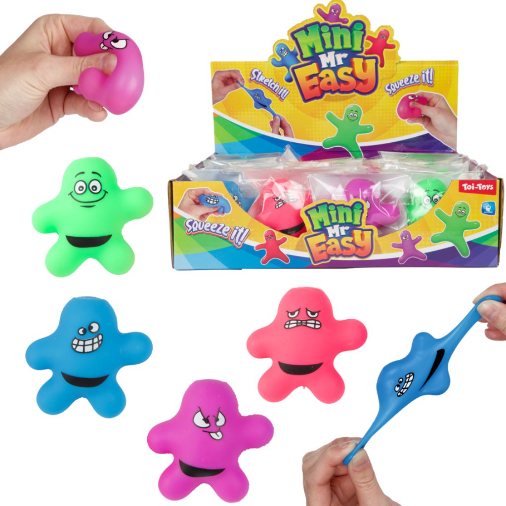 Mr. Stretchy Nyújtható mini figura 6cm-es több változatban 1db kép 2