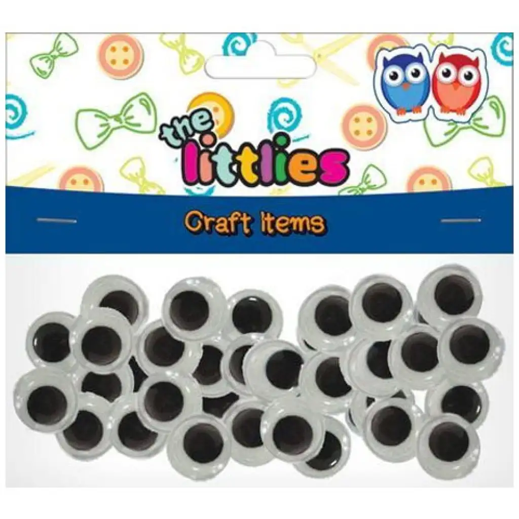 Műanyag szemek 10mm 100db