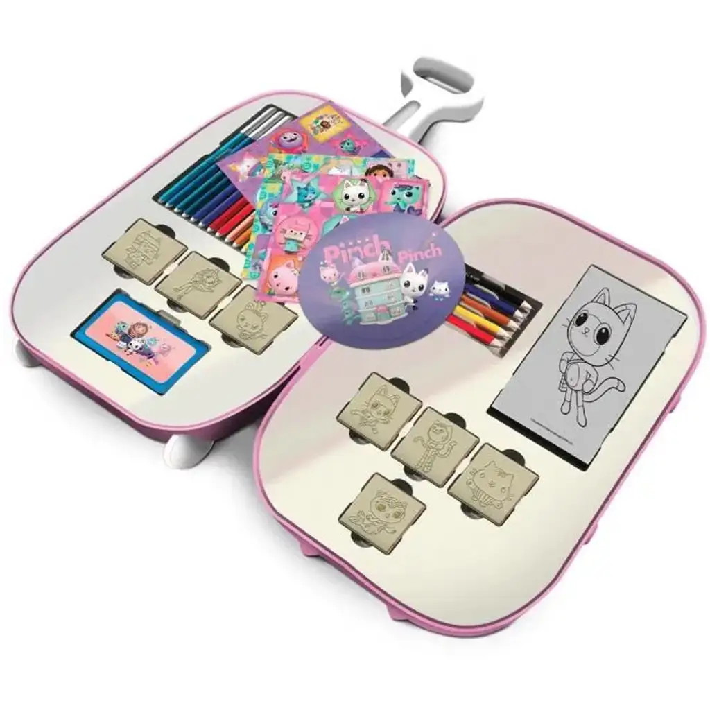 Gabi babaháza nyomdaszett húzható bőröndben - Multiprint kép 2