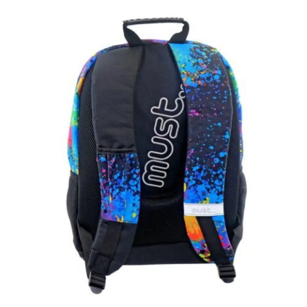 Must Color Splash iskolatáska hátizsák 45x33x16cm-es kép 2