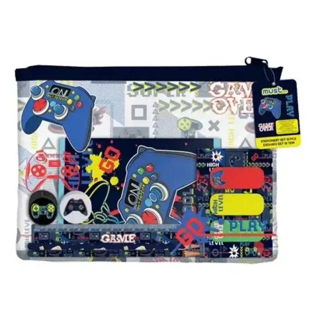 Luna: Must fiús írószer szett 10db-os