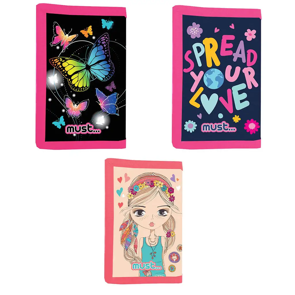 Luna: Must lányos pénztárca többféle változatban 1db kép 2