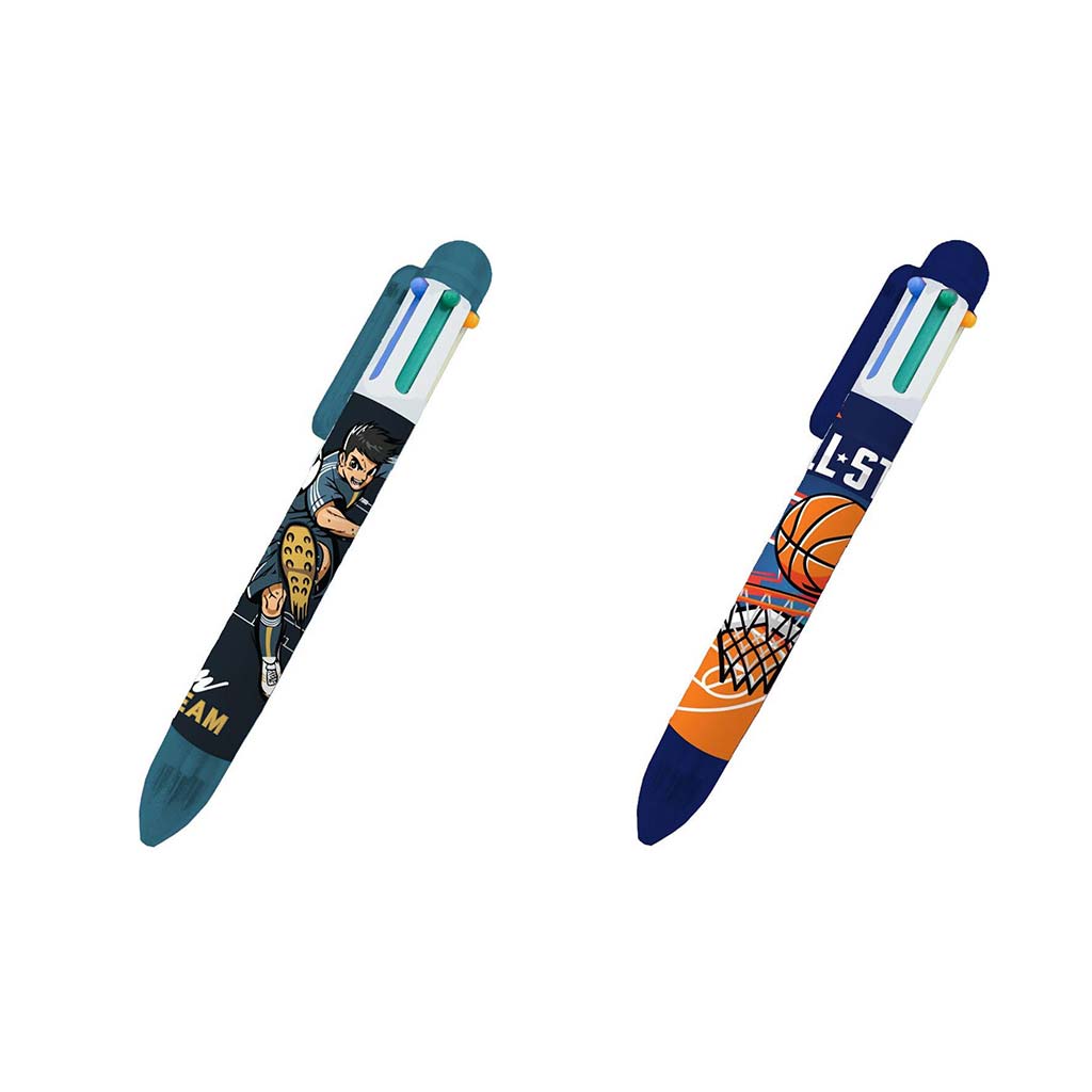 Luna: Must Team fiús mintás 6 színű golyóstoll többféle 1db kép 2