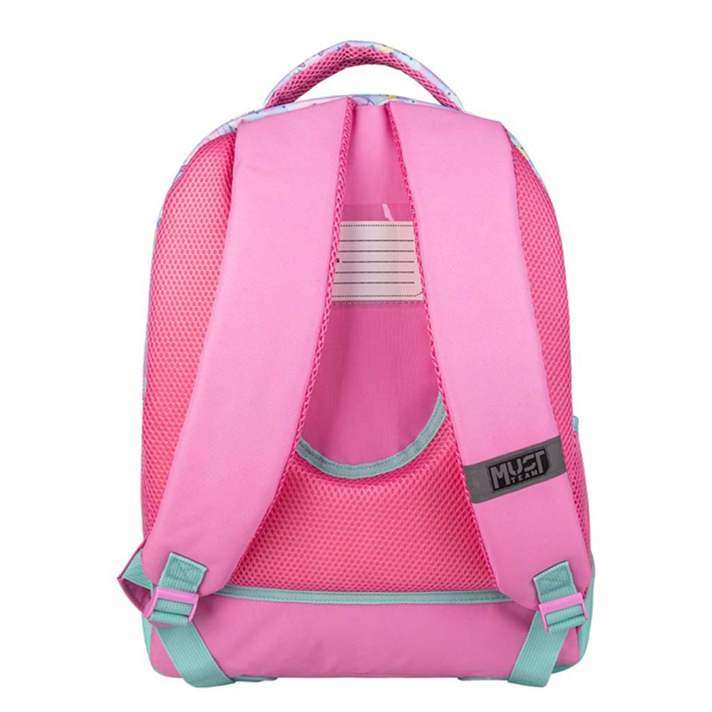 Luna: Must Team Stitch Having a Blast lekerekített 3 rekeszes iskolatáska, hátizsák 32x18x43cm kép 2