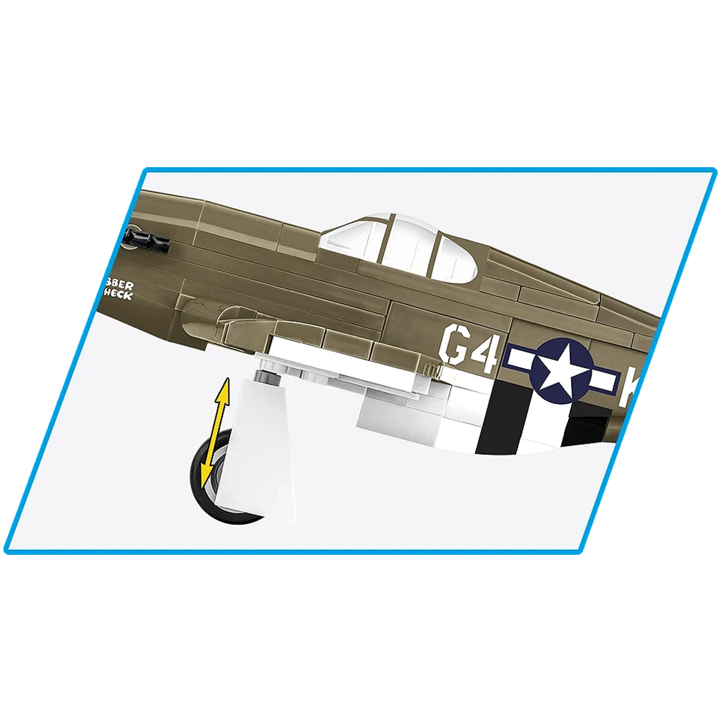 COBI: Mustang P-51B repülő építőjáték (5869) kép 3