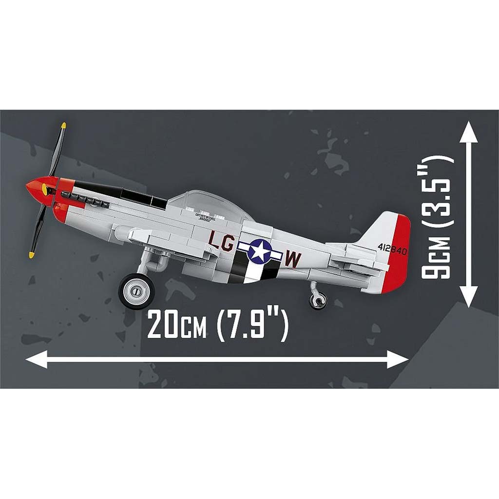 COBI: Mustang P-51D „TOP GUN: Maverick” repülőgép építőjáték (5847) kép 2