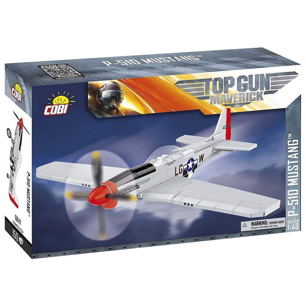 COBI: Mustang P-51D „TOP GUN: Maverick” repülőgép építőjáték (5847)