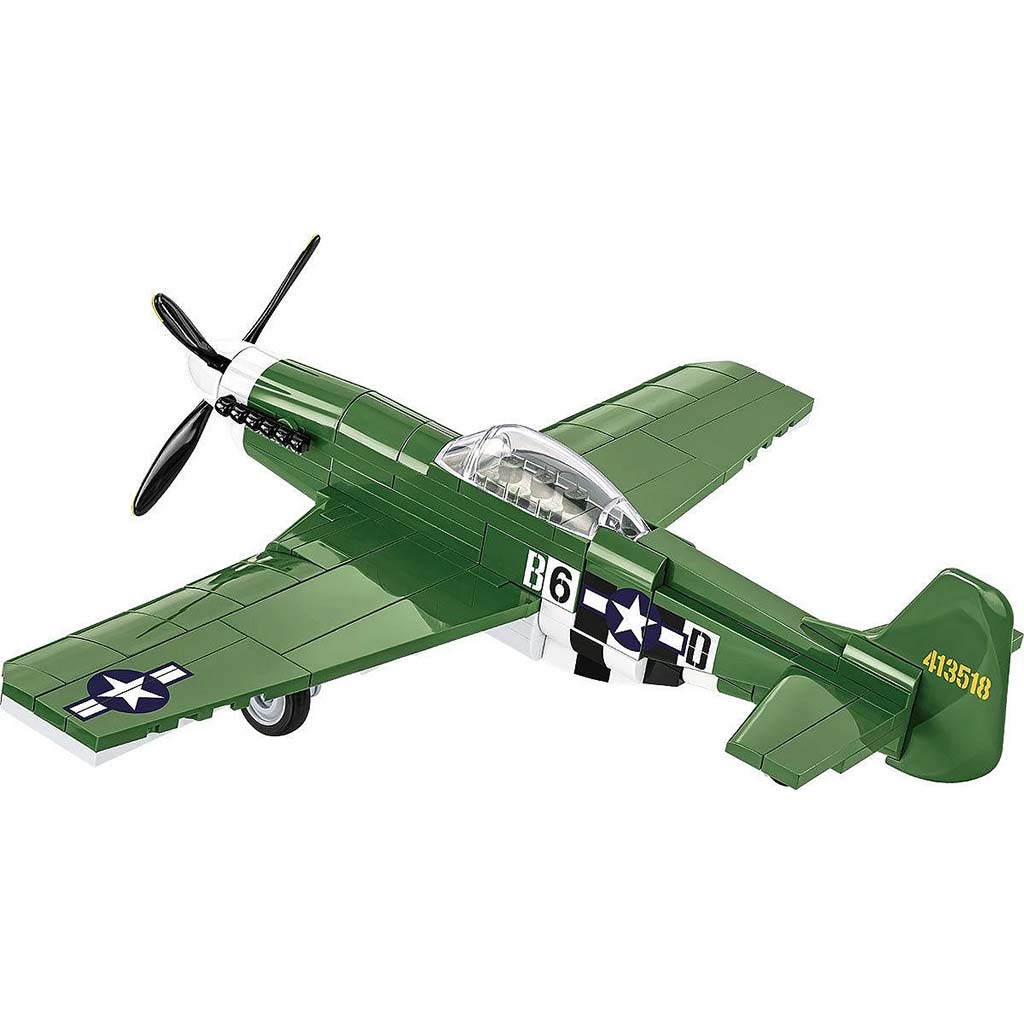 COBI: Mustang P-51D vadászrepülőgép építőjáték (5860) kép 4