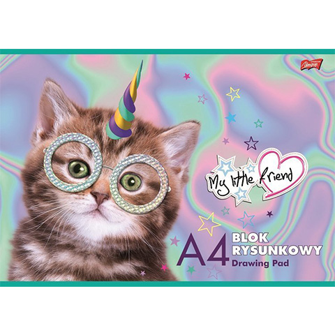 My Little Friend vázlatfüzet A/4 20 lapos kép 2