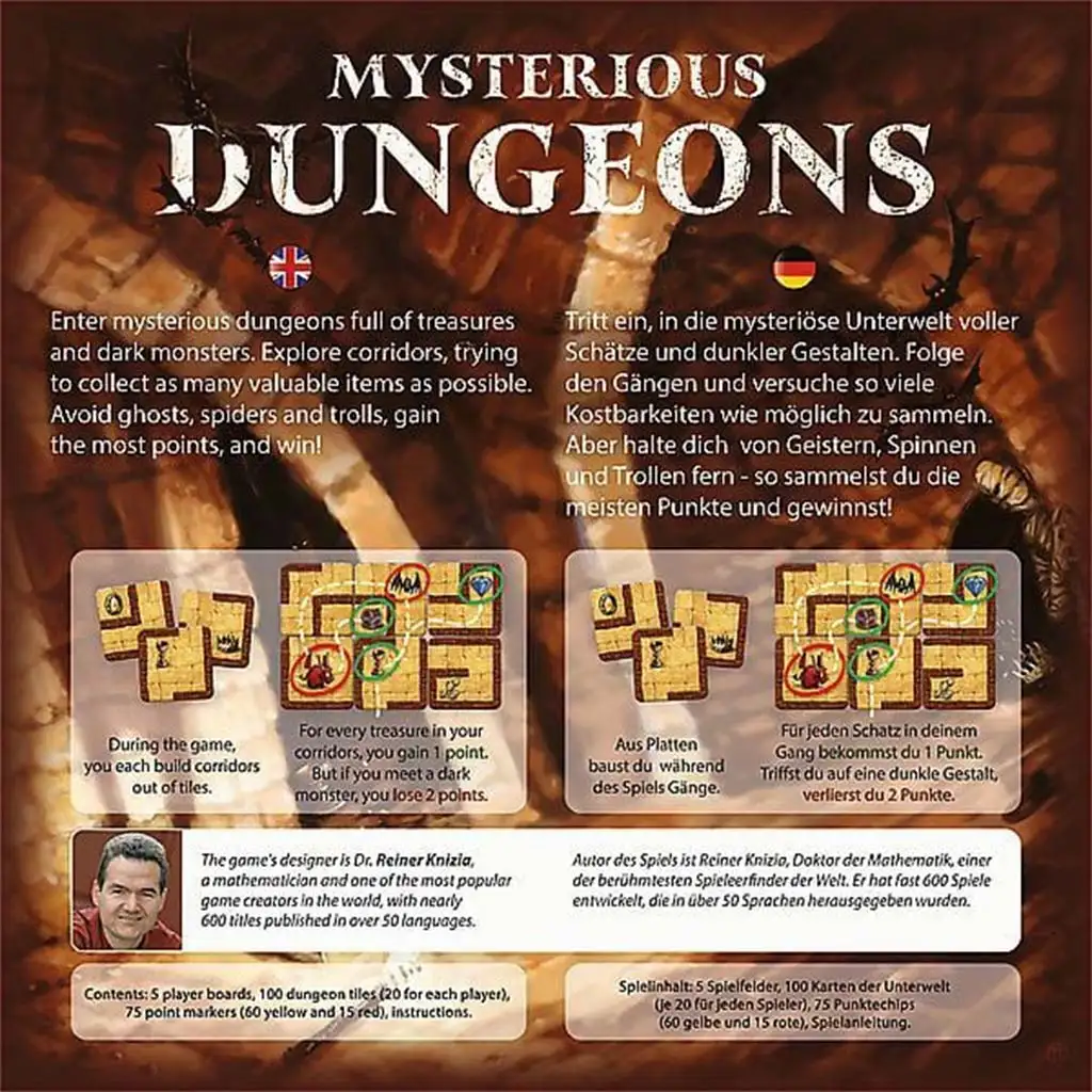 Misterious Dungeons társasjáték - Trefl kép 3