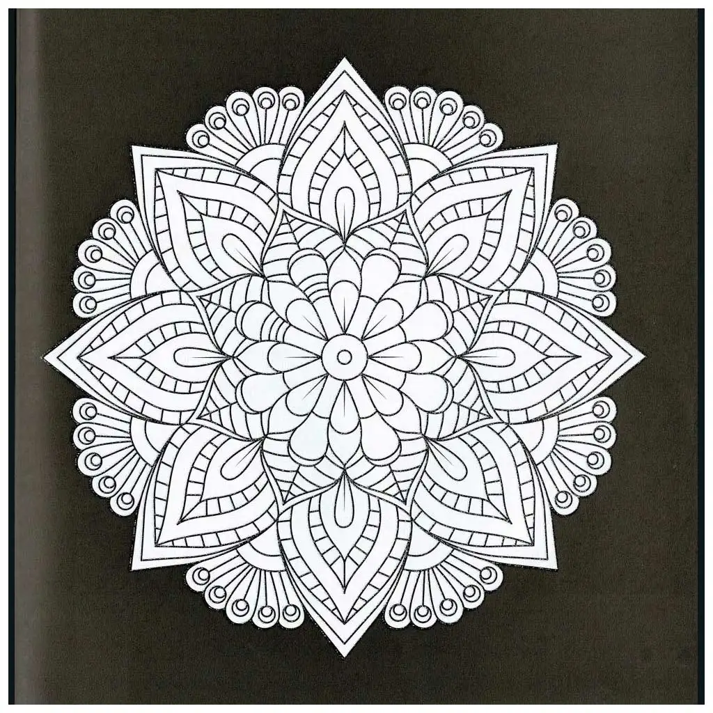 Csillogó kifestők - Mandalák kép 4