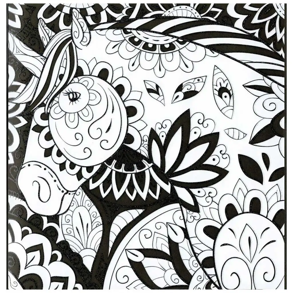 Csillogó kifestők - Unikornisok kép 5